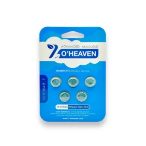 7 O’Heaven 7OH Kratom Extract Tablets 100mg-5ct (20mg/tab)